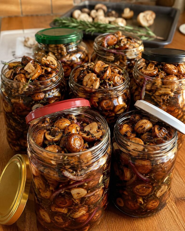 Ciuperci marinate aromate la cuptor  Uite o rețetă simplă și elegantă