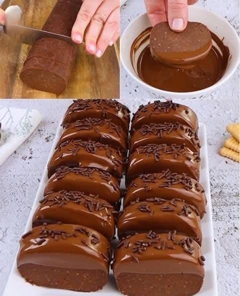 PRĂJITURI FĂRĂ COACERE CU BISCUIȚI ȘI CIOCOLATĂ – RAPIDE, SIMPLE ȘI IREZISTIBILE