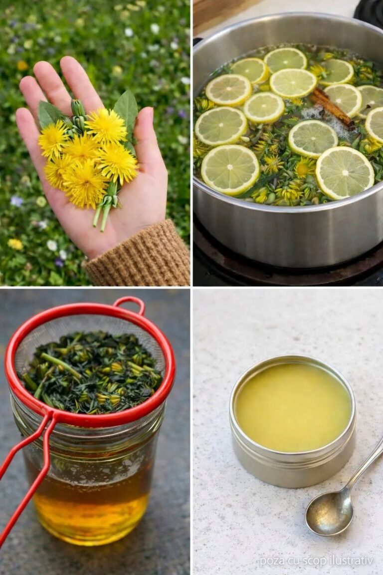  Crema de păpădie – preparatul natural din grădina ta, cu utilizări pentru organism și piele