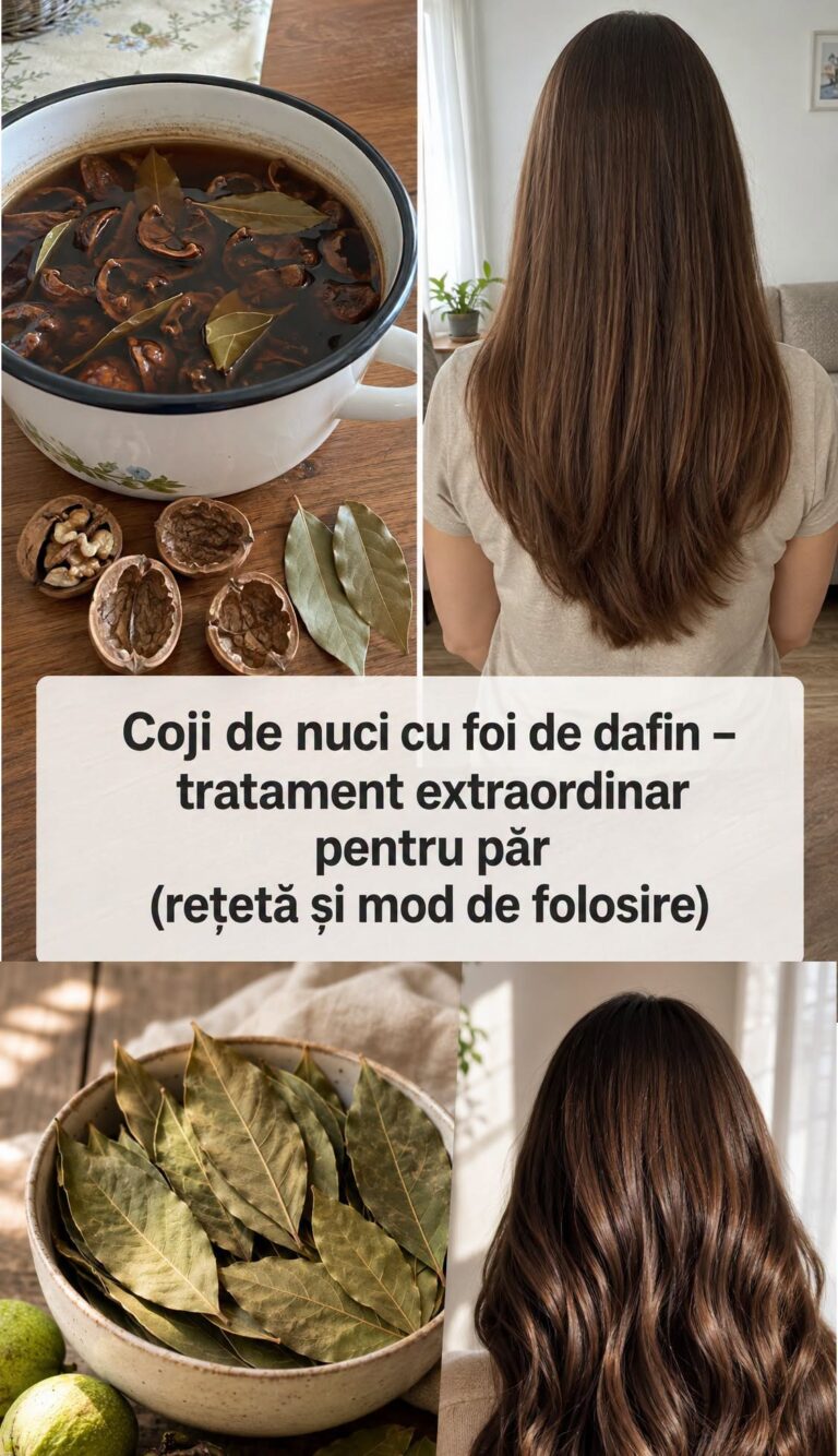 Coji de nucă și foi de dafin pentru păr: ce efecte pot avea și cum se folosesc în siguranță 