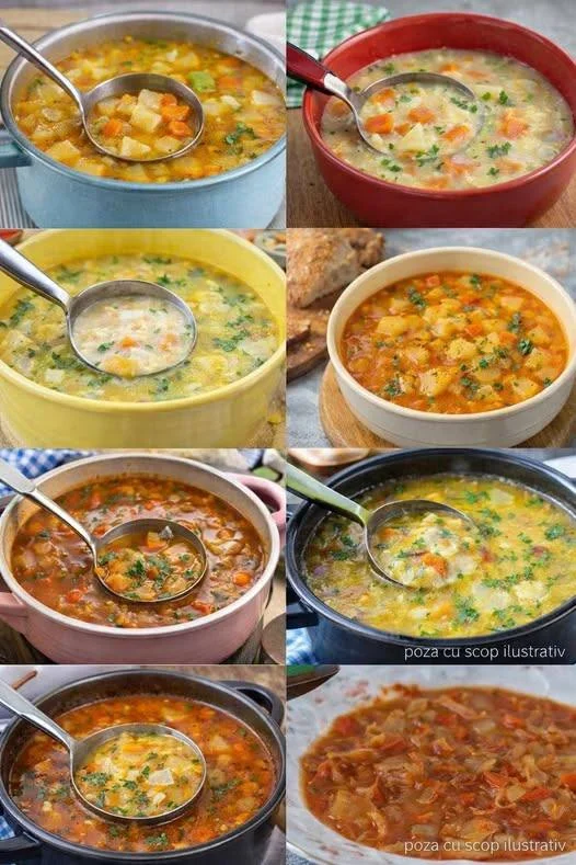 9 Supe de legume simple și delicioase – Idei pentru un prânz sănătos