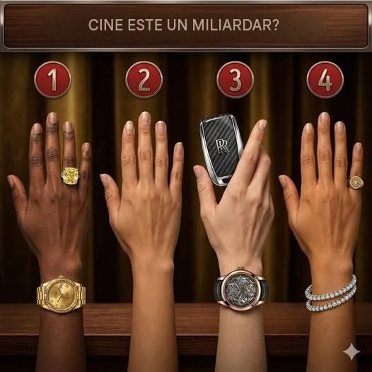 Acest test la patru mâini dezvăluie cine este adevăratul milionar – iar răspunsul este surprinzător.