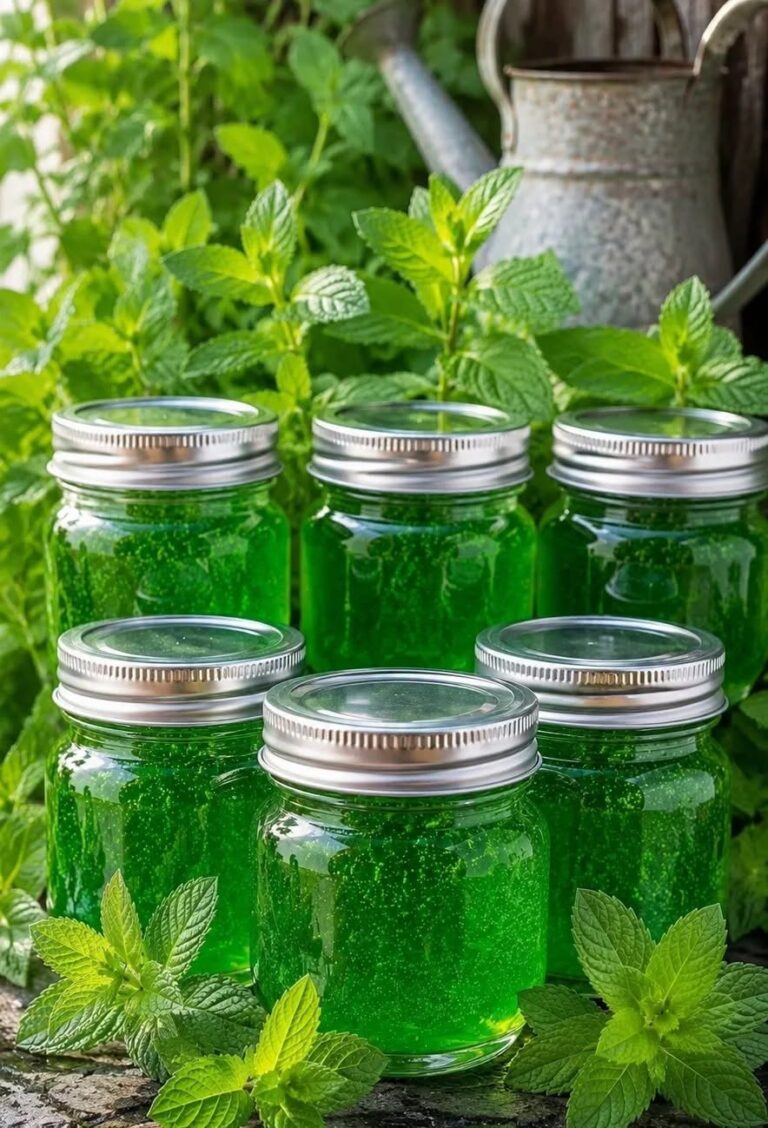 Dulceață de mentă aromată și frumos colorată – rețeta pe care merită să o încerci