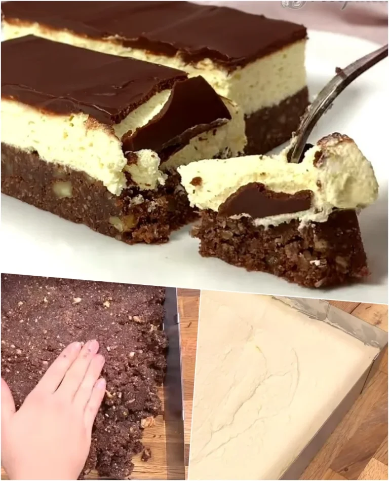 Prăjitura Nanaimo – Desert cremos cu blat de biscuiți, cocos și glazură de ciocolată
