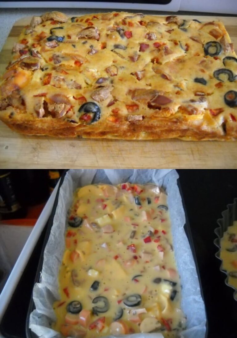 Aperitiv tarta cu legume si branzeturi