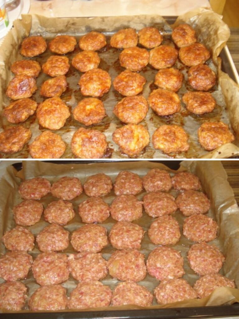 Chiftele la cuptor