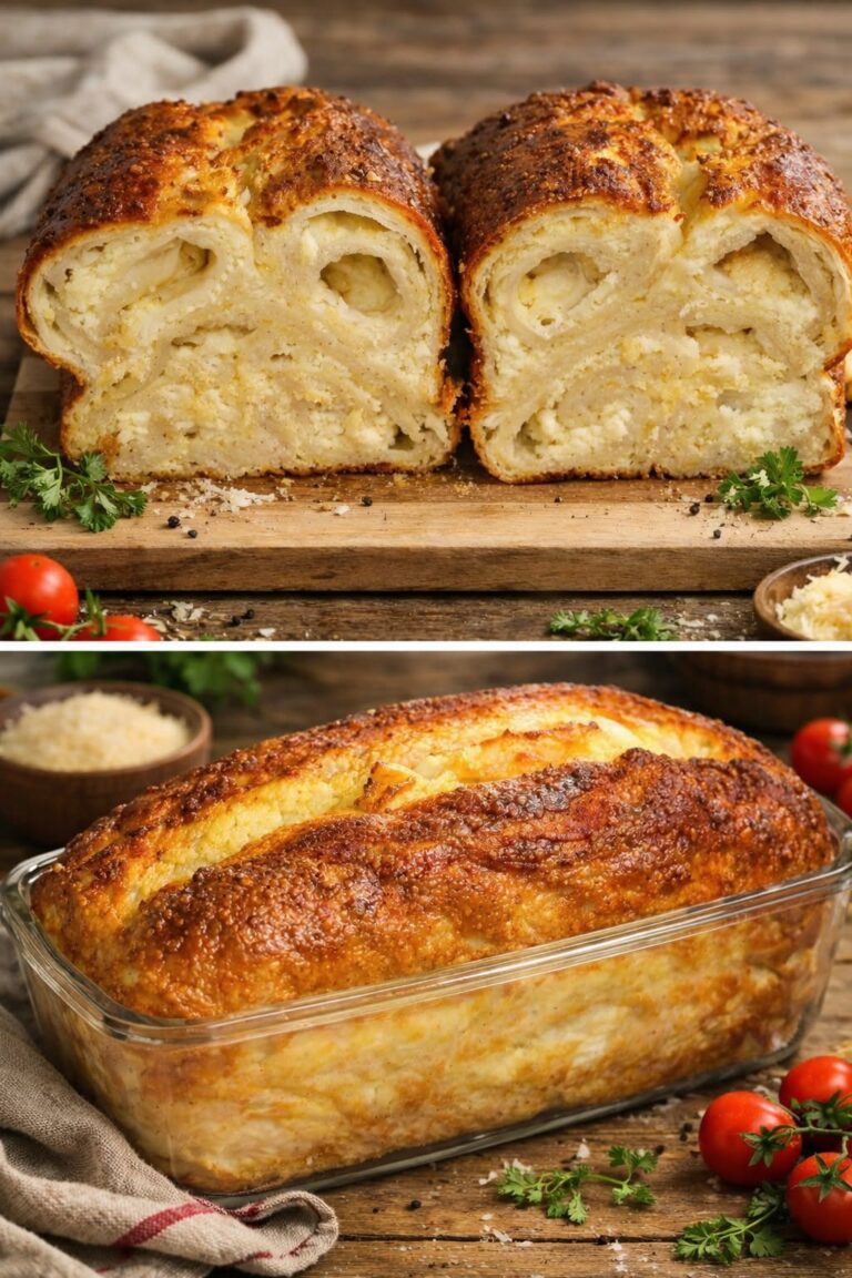 Placinta cu branza in forma de cozonac