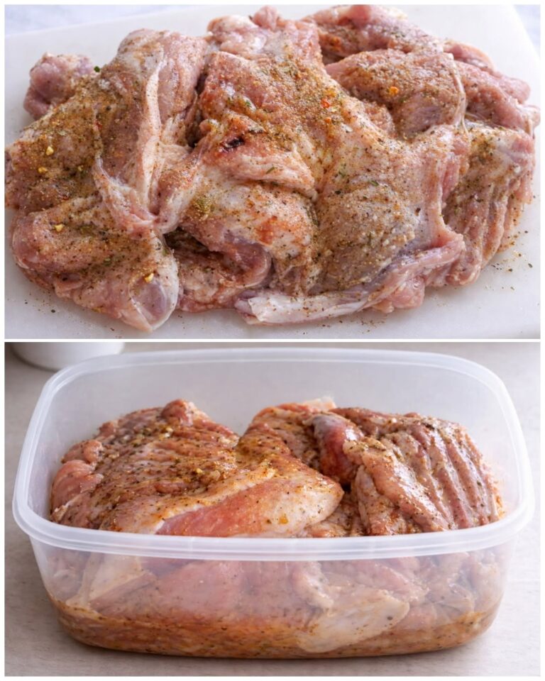 Marinada de miel