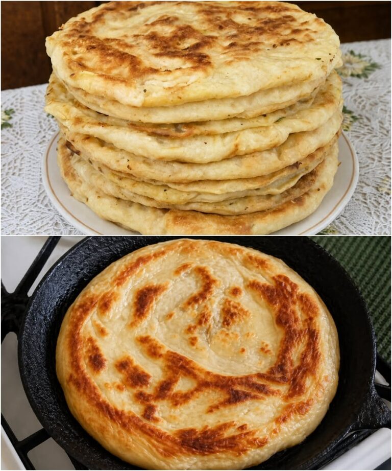 Placinta cu cartofi, varza sau branza