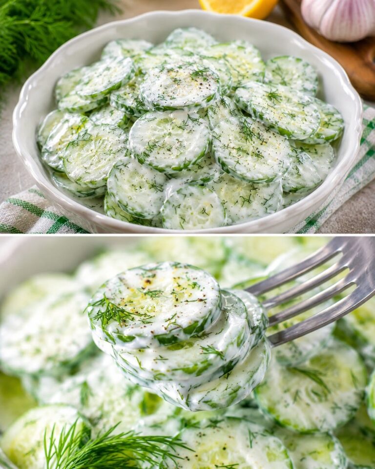 🥒 SALATĂ RĂCORITOARE DE CASTRAVEȚI CU IAURT ȘI MĂRAR: Rețeta Autentică Tip Tzatziki / Salată Cremoasă!