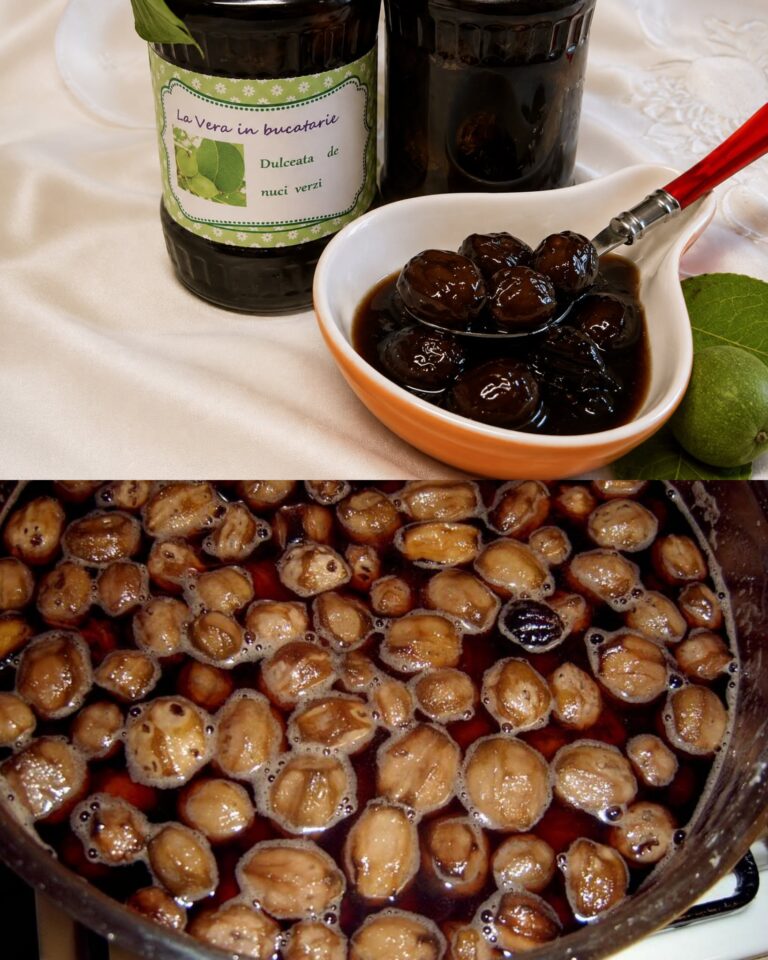 Dulceata de nuci verzi