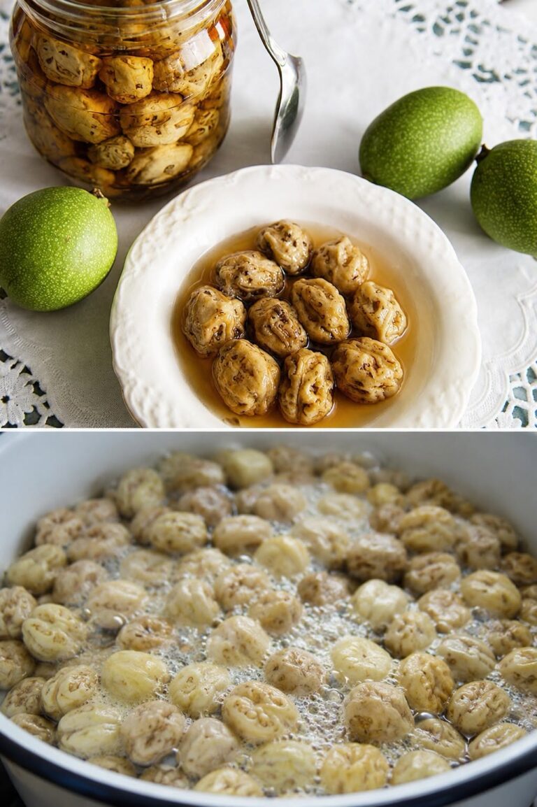 Dulceata de nuci verzi