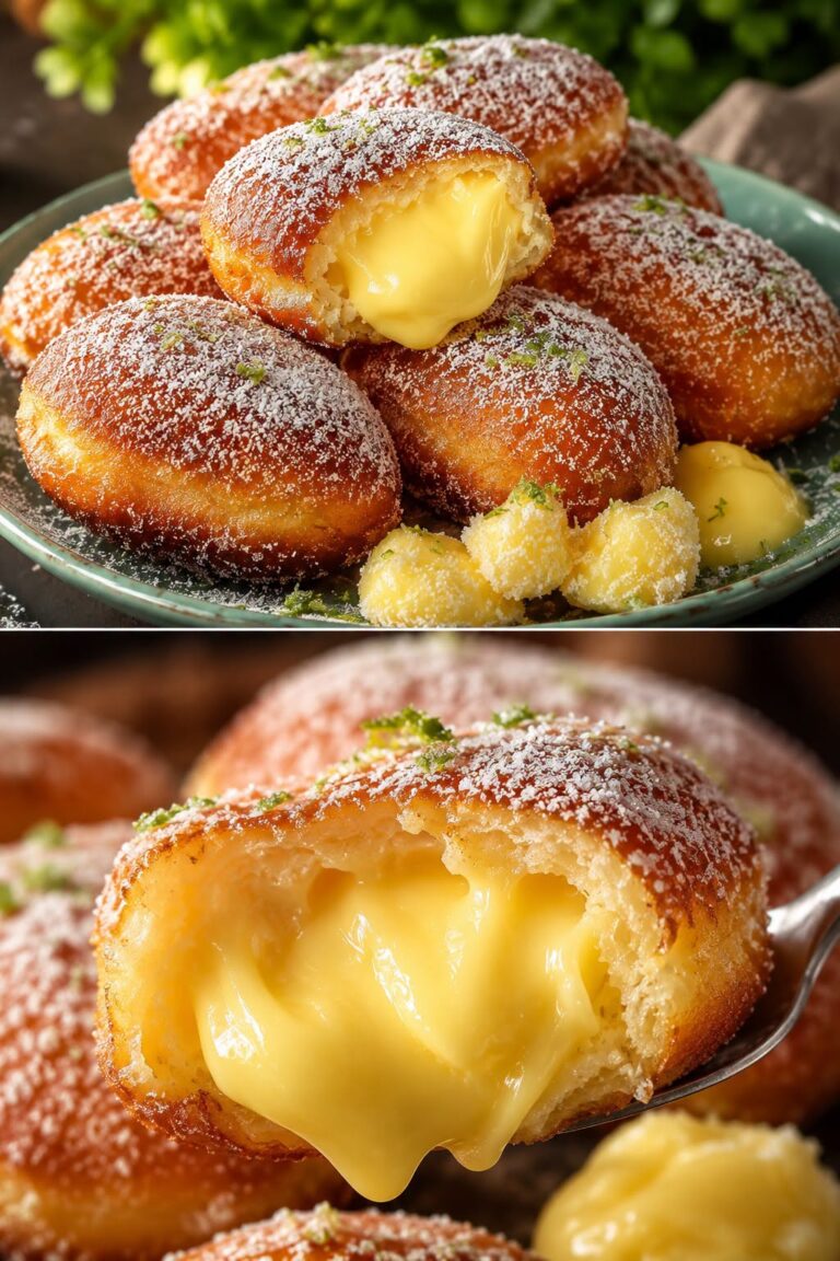 🍩 GOGOȘI PUFOASE UMPLUTE CU CREMĂ FINĂ DE VANILIE: Rețeta Autentică și Delicioasă!