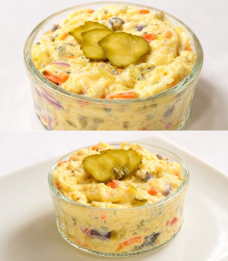 Salata cu legume, ciuperci si maioneza