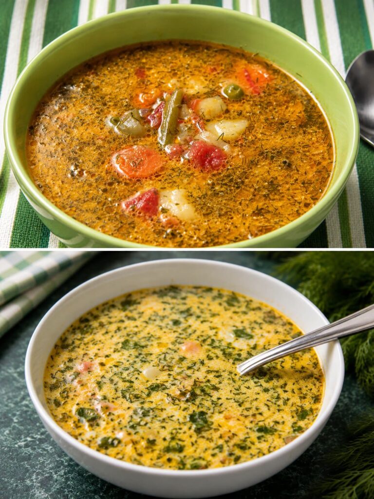 Ciorba de legume a la grec