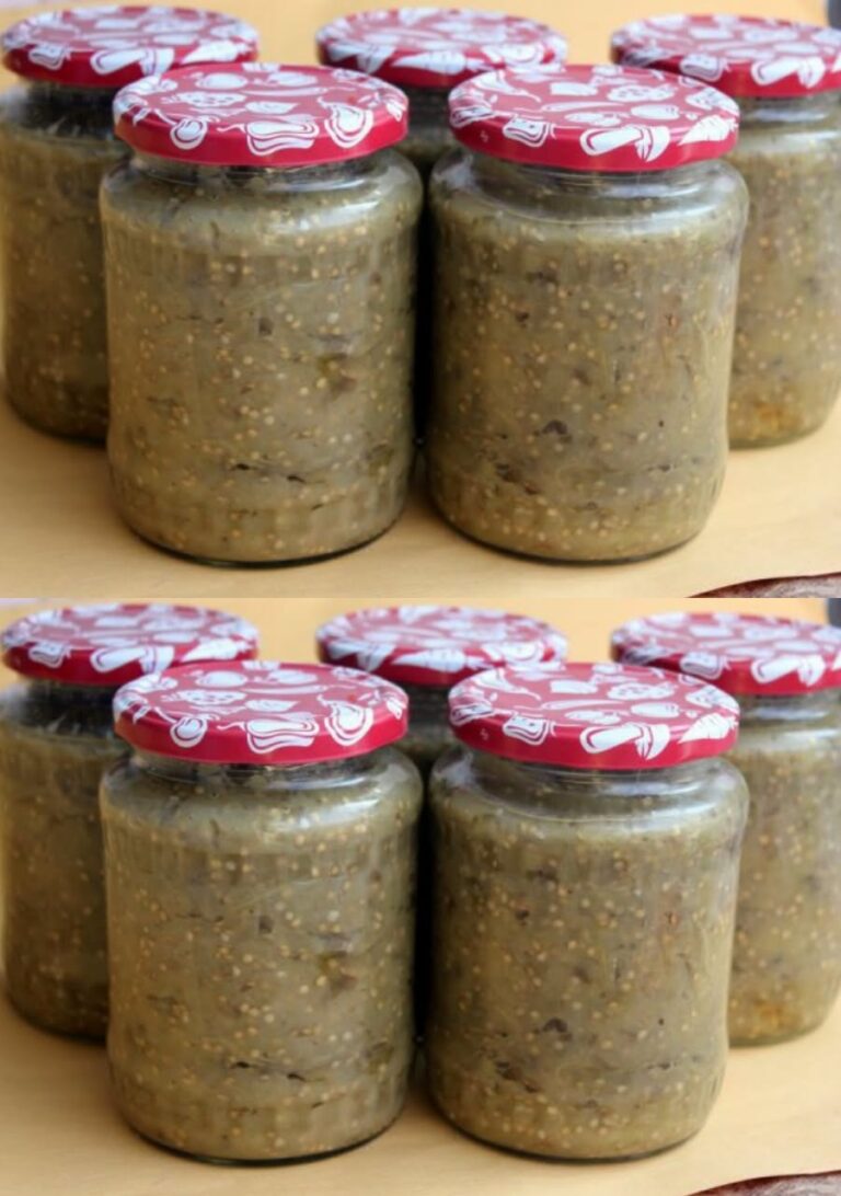 Conserva de salata de vinete