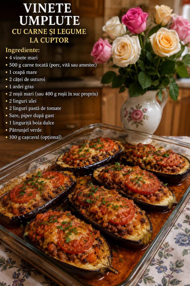 🍆 VINETE UMPLUTE CU CARNE ȘI LEGUME LA CUPTOR: Rețeta Tradițională, Suculentă și Aromatǎ!