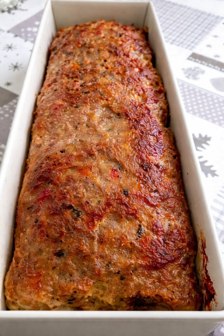 Ruladă de carne tocată la cuptor – rețetă gustoasă de aperitiv