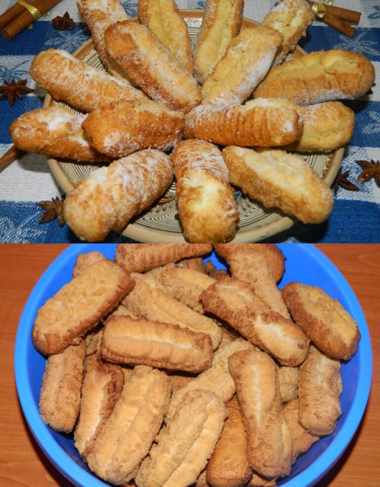 Biscuiti prajiti-Banane prajite