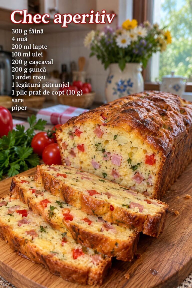 CHEC APERITIV – pufos, gustos și plin de bunătăți!