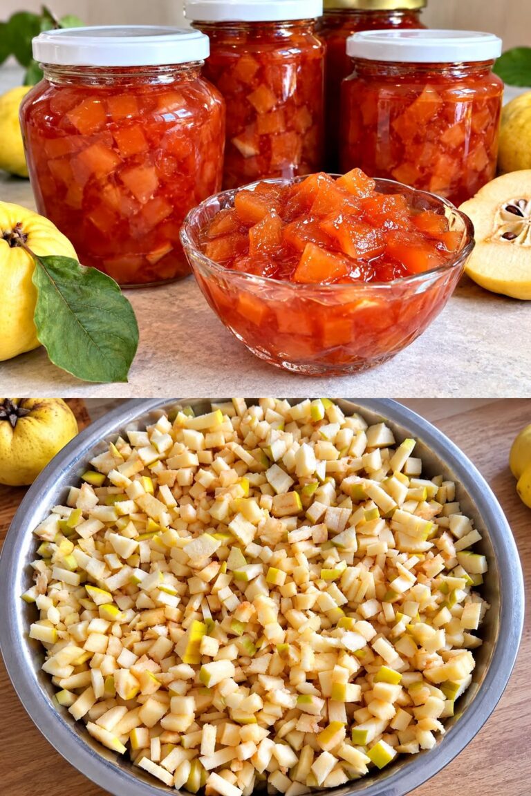 Reteta de dulceata de gutui pentru iarna – aromata, delicioasa si bine legata