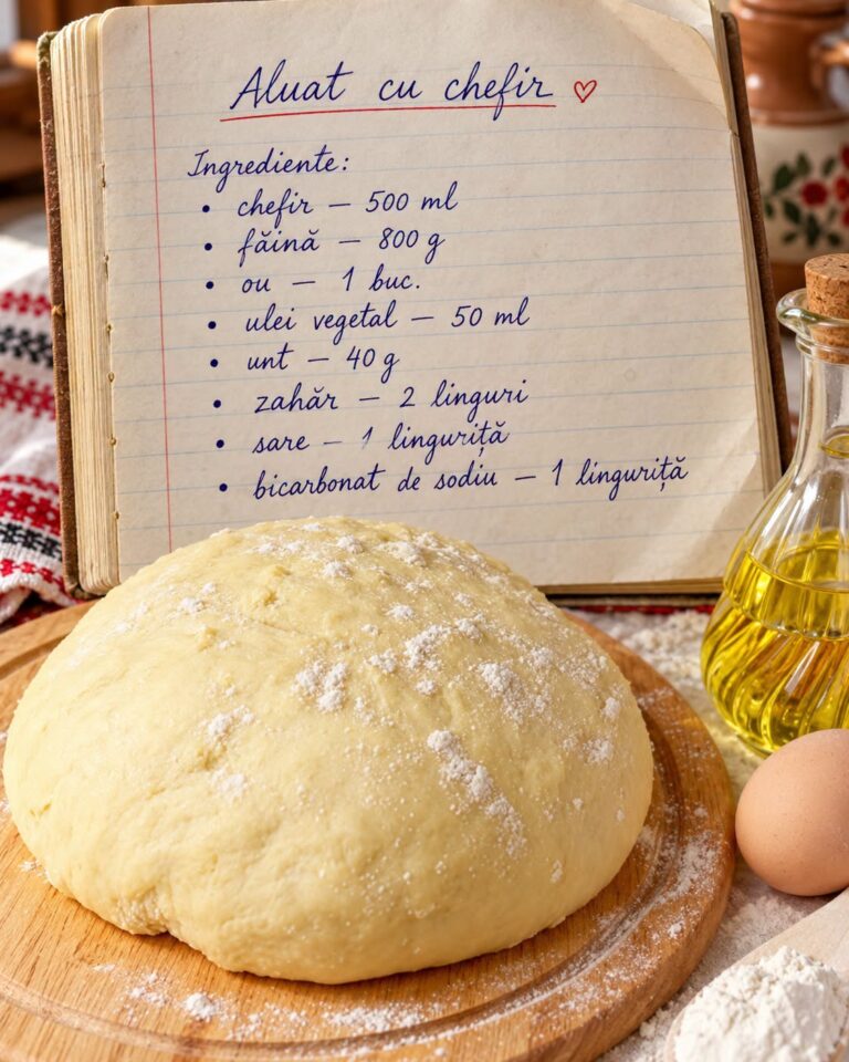 🥟 ALUAT CU CHEFIR: Rețeta Universala, Pufos, Fraged și Fără Drojdie!