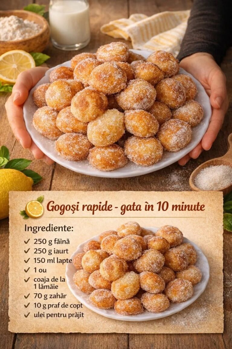 Gogosi care se prepara in 10 minute- Gustul lor te va impresiona