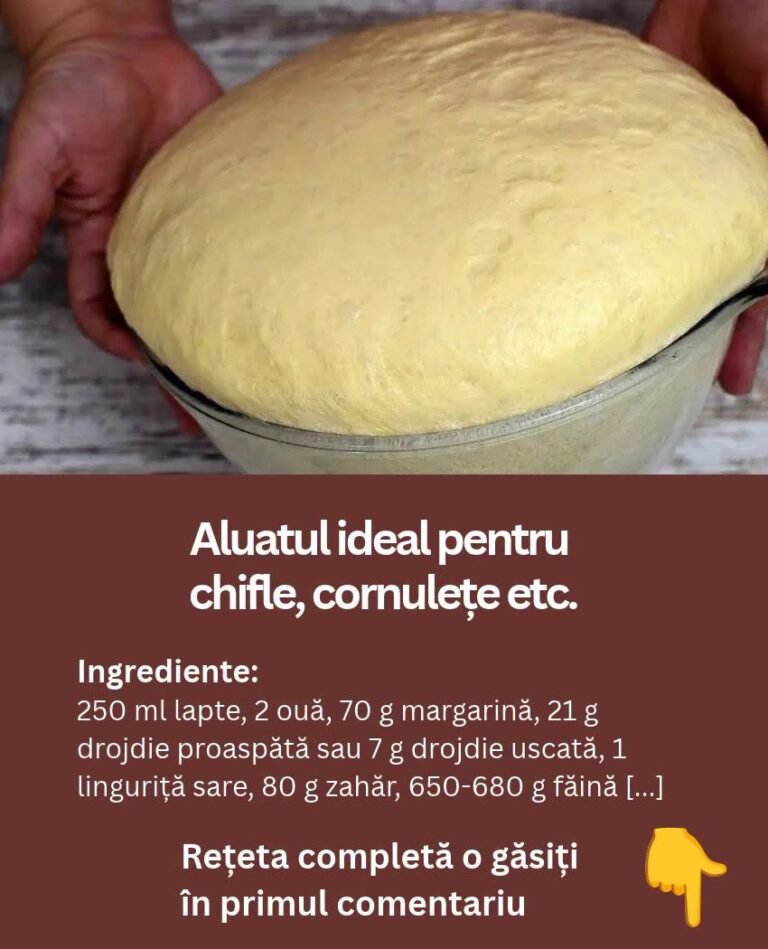 🥐 ALUATUL IDEAL PENTRU CHIFLE, CORNULEȚE ȘI PLĂCINTE: Rețeta Universala, Pufos și Elastic!