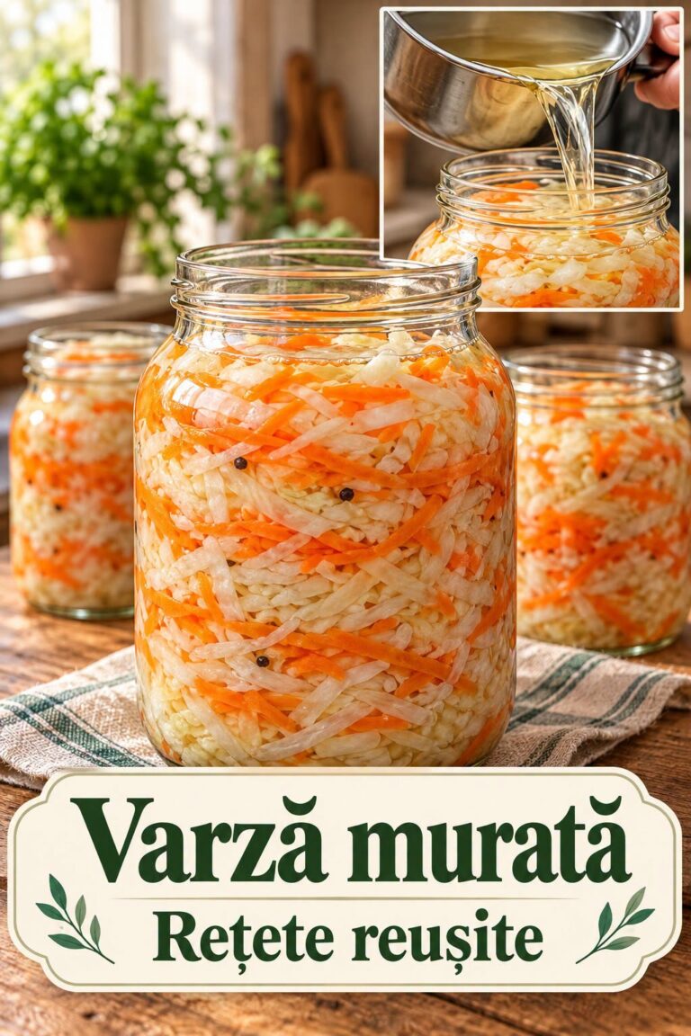 🥬 VARZĂ MURATĂ TOCATĂ CU MORCOV LA BORCAN: Rețeta Tradițională, Crocantă și Aromatǎ!