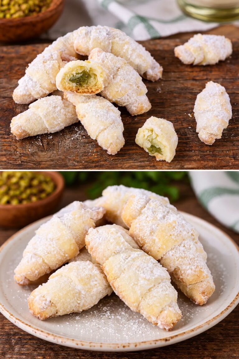 Cornulete fragede cu untura si bors