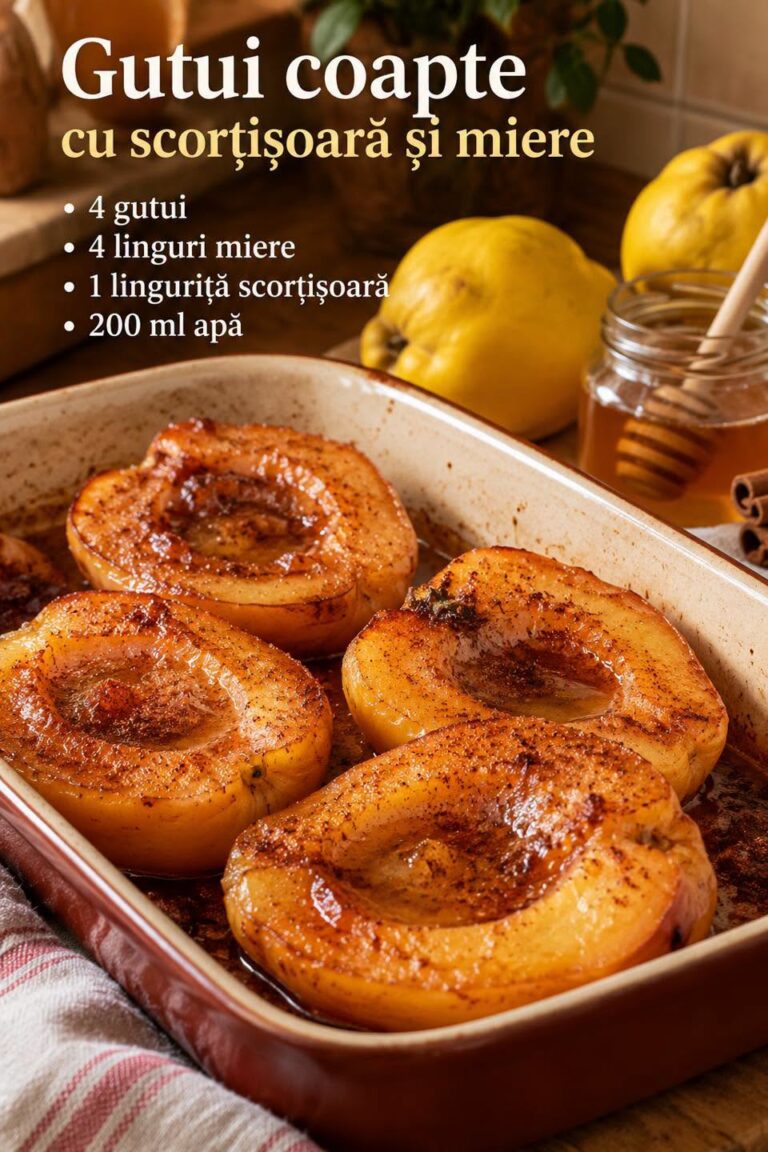 🍐 GUTUI COAPTE CU SCORȚIȘOARĂ ȘI MIERE: Rețeta Aromatǎ, Delicioasă și Reconfortantă de Toamnă!