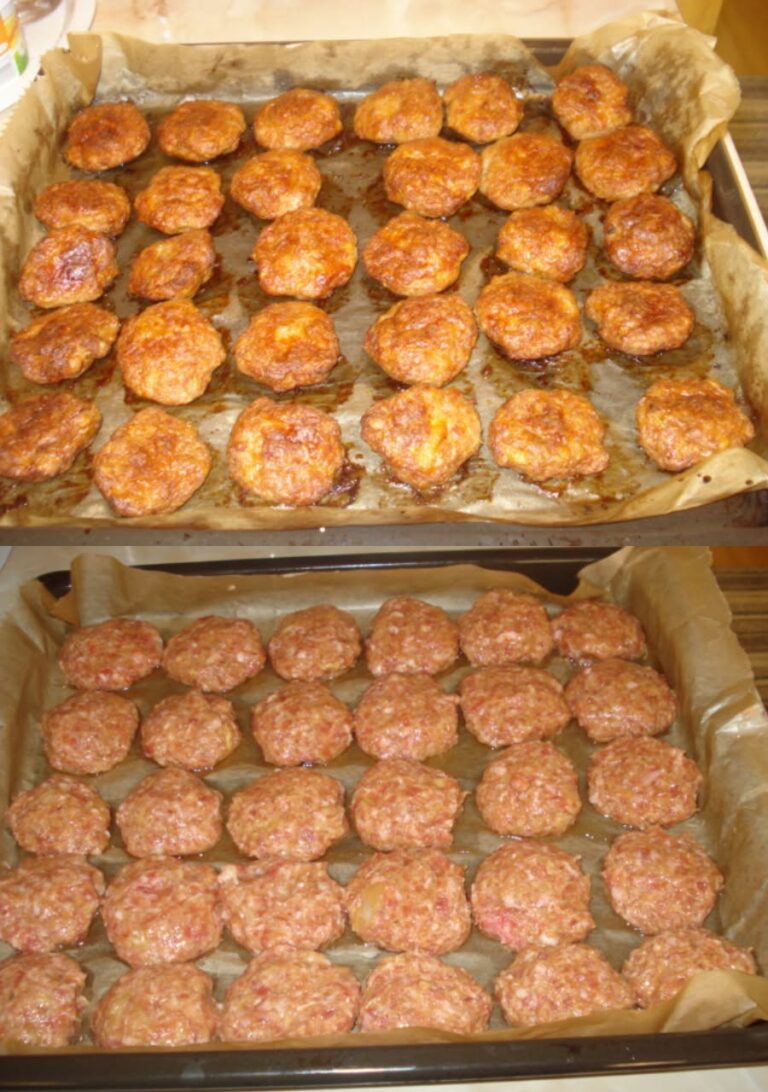 Chiftele la cuptor