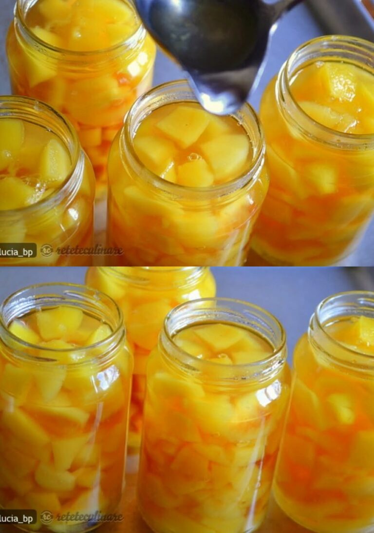 Gutui in Sirop Aromat, Pentru Iarna