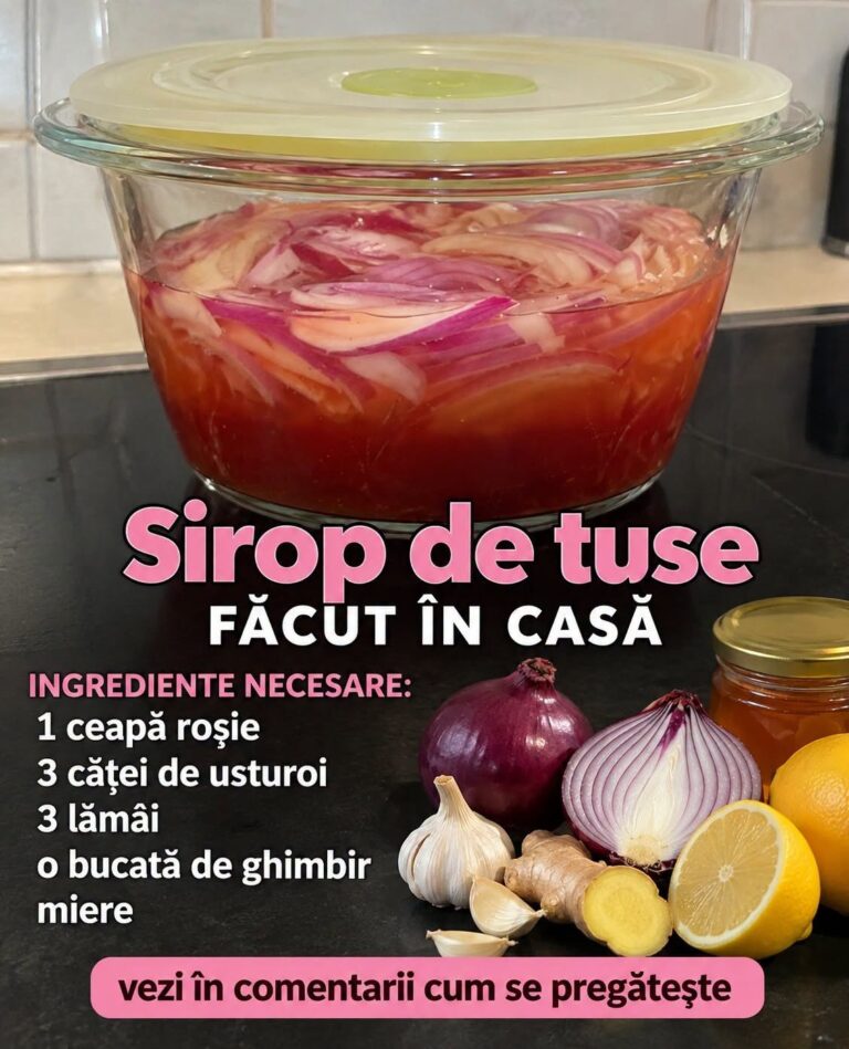 Sirop de tuse făcut în casă: Rețeta veche a mamei soacre pentru un remediu natural pentru tuse, bronșită Navigare în articole Previous Post: