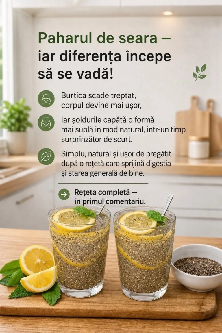 Băutura simplă cu chia și lămâie care poate reduce balonarea și susține silueta