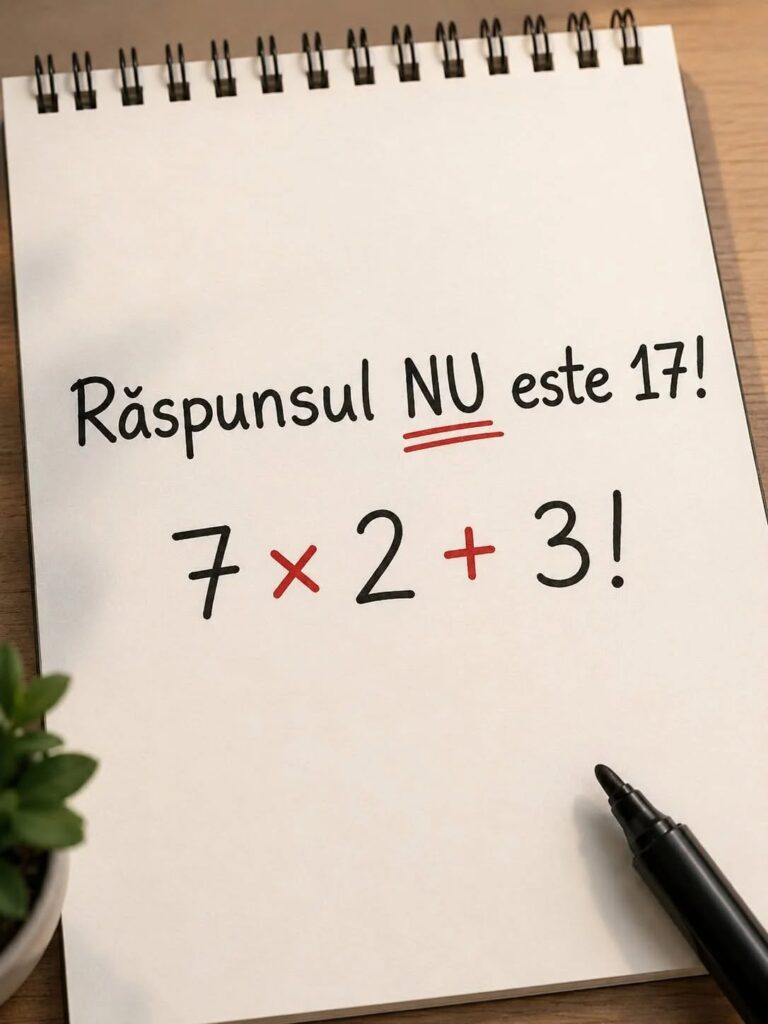 Problema de matematică care încurcă: expresia 7×2+3! are ca rezultat 20