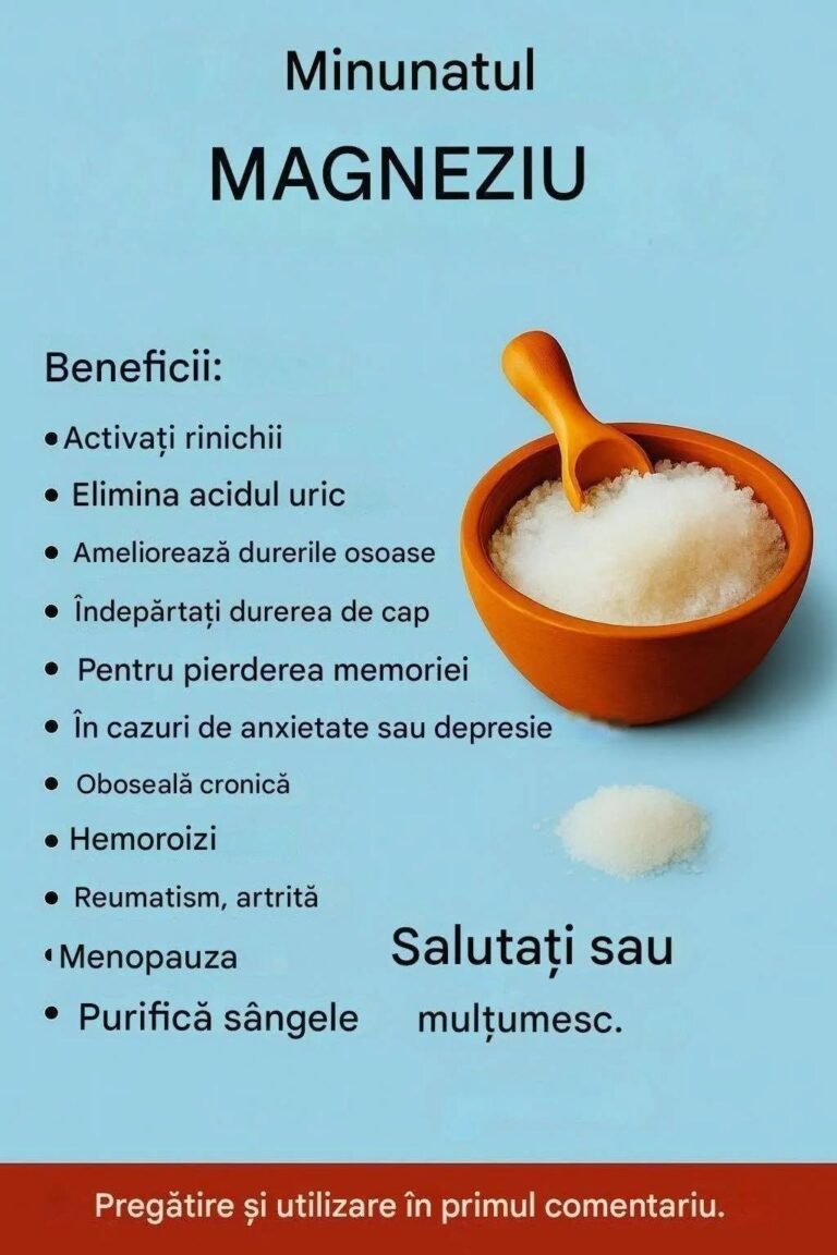 Beneficiile clorurii de magneziu pentru sănătate