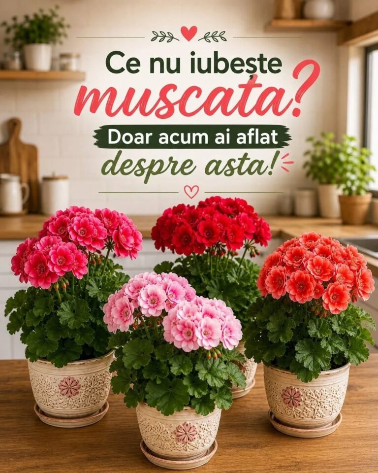 Ce nu iubește mușcata: păcat că nu am știut asta mai devreme
