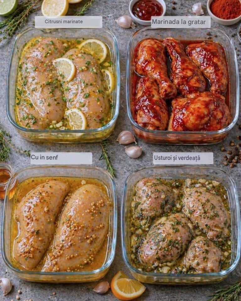 4 marinade care vor transforma puiul obișnuit într-o adevărată capodoperă: Una pe care cu siguranță o veți face tot timpul