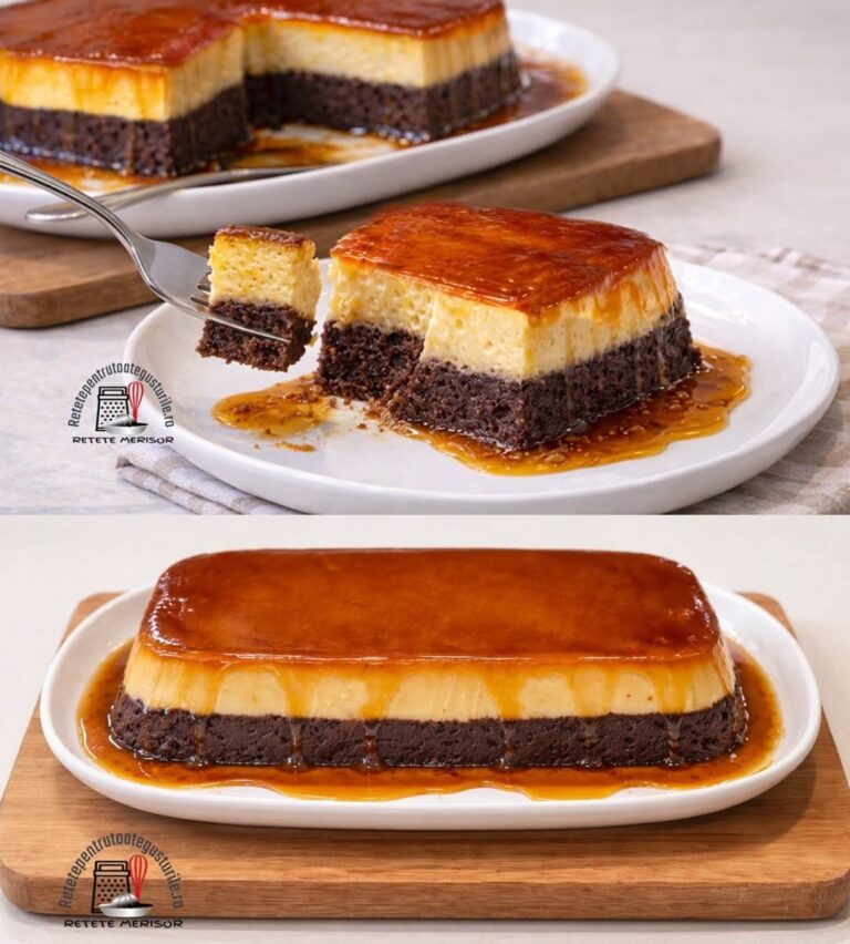 Chocoflan este un desert spectaculos originar din bucătăria mexicană, cunoscut și sub numele de „pastel imposible”.