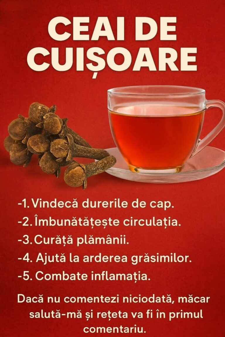 Ceaiul de cuișoare este unul dintre cele mai populare „remedii”. În acest articol, vom analiza proprietățile sale și vom împărtăși rețete ușoare de casă pentru a profita la maximum de beneficiile sale. Vezi primul comentariu