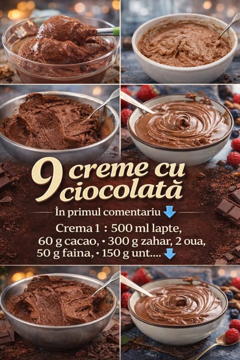 9 creme cu ciocolata- Salvati-le pe cele care va plac