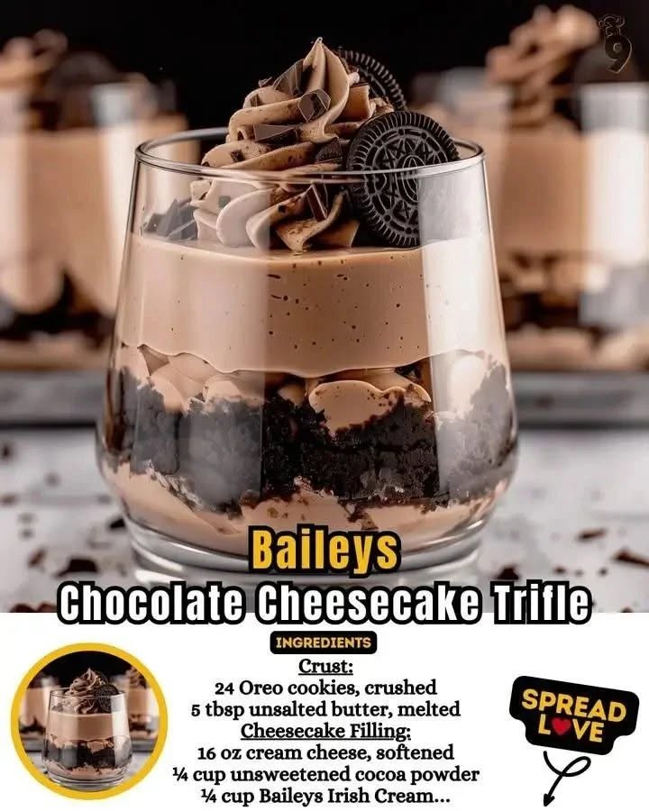 Am făcut mousse de ciocolată cu Baileys pentru ziua de naștere a nepoțelului meu și toată lumea a fost încântată! Este atât de cremos și indulcit cu Baileys, încât a dispărut imediat de pe masă. Trebuie să-l încercați și voi!