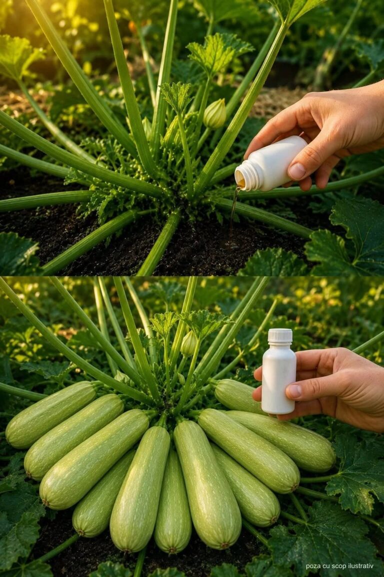 Dovlecei mai sănătoși și mai productivi: soluție simplă cu bor și iod pentru plante viguroase