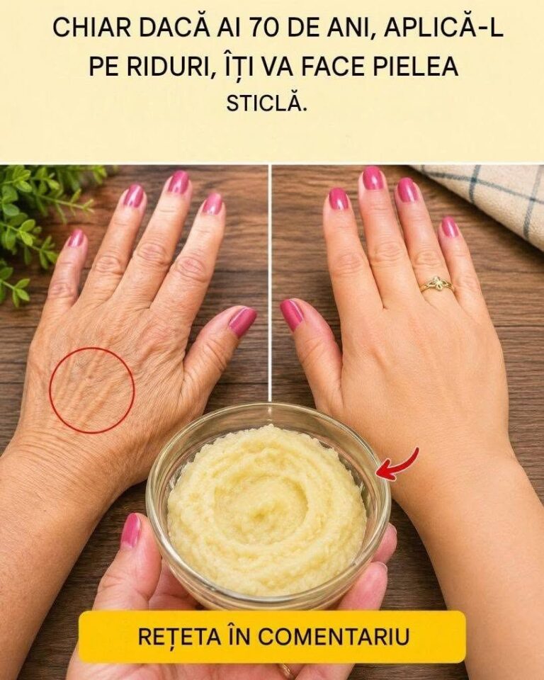 Pregătește crema cu bicarbonat de sodiu și aplică-o înainte de culcare. Adio riduri și pete…